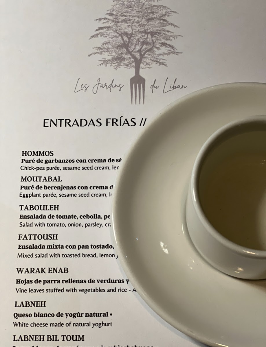 Menu Les Jardins Du Liban-3